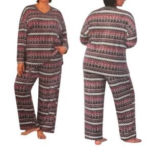 Nautica Womens Super Soft Pajama Pants Sleepwear Set Size XXL